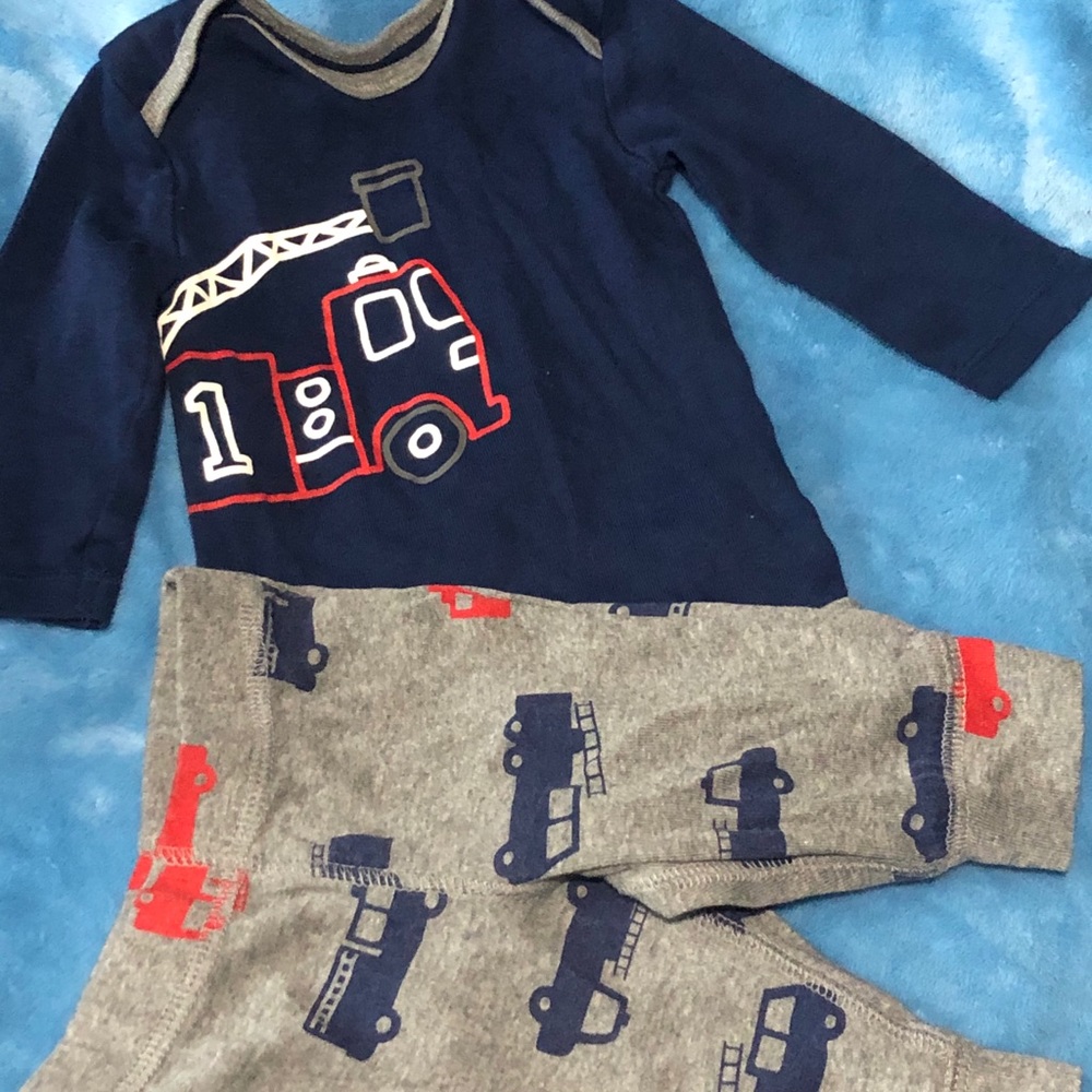 Fire truck outfit